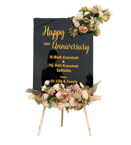 Papan Bunga Akrilik Sultan Daulat